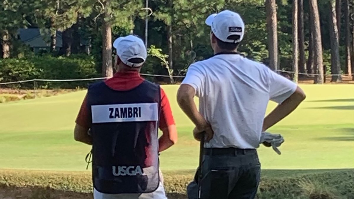 BrentleyGC's tweet photo. Why @usopengolf final qualifying will be special for the Zambri family, regardless of outcome – and why many will likely be rooting for @jwzambri Monday at Rolling Hills: https://t.co/gSPZzOGbvk https://t.co/iKA2ZXkx7V
