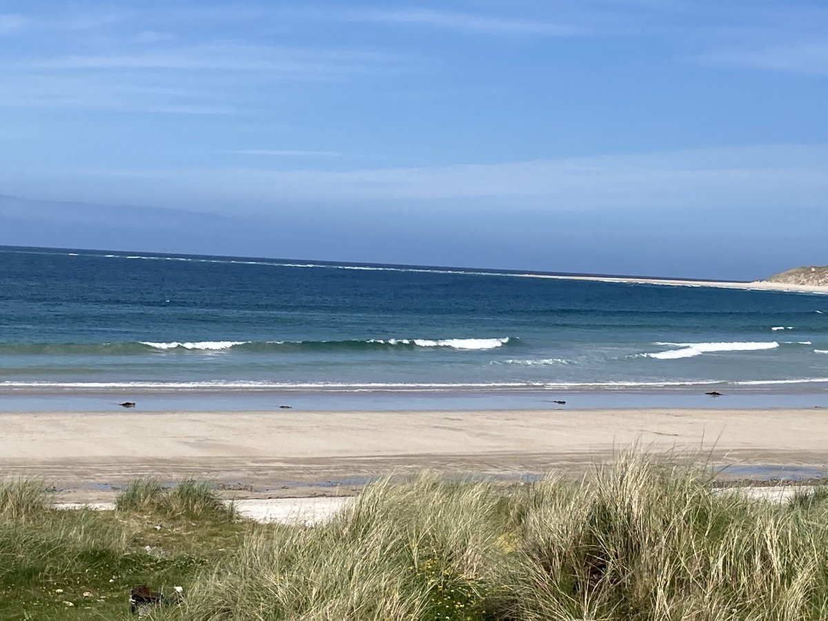 This is my type of outdoor summer! 1st surf of 2021 today at Machaire Rabhartaigh. #LoveDonegal <a href="/Gweedore_WAWay/">WildAtlanticGweedore</a>