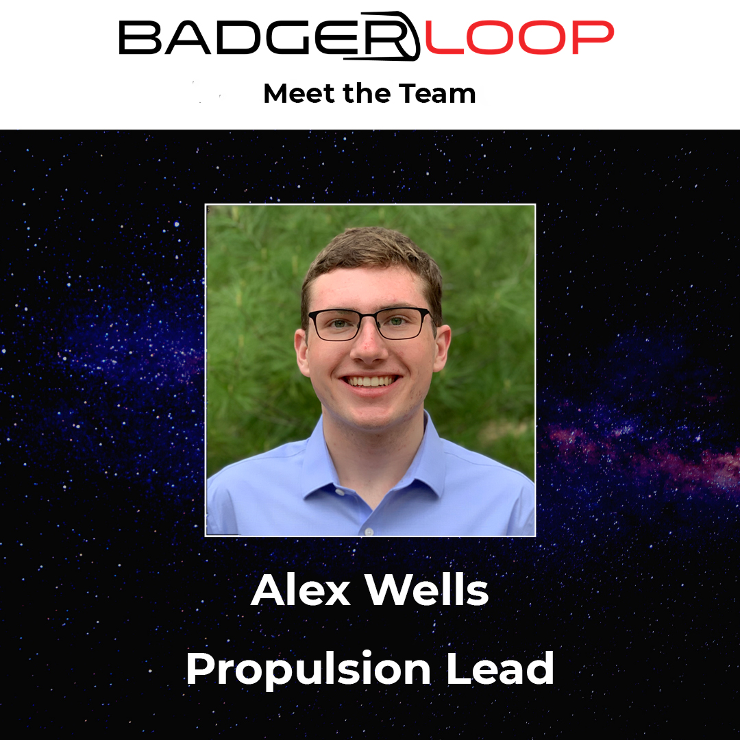 With only 4 days until reveal, we'd like to introduce Alex Wells, our propulsion lead. Alex helped design and implement our system for moving along the track. Thanks for all the hard work Alex! #MeetTheTeam #Hyperloop