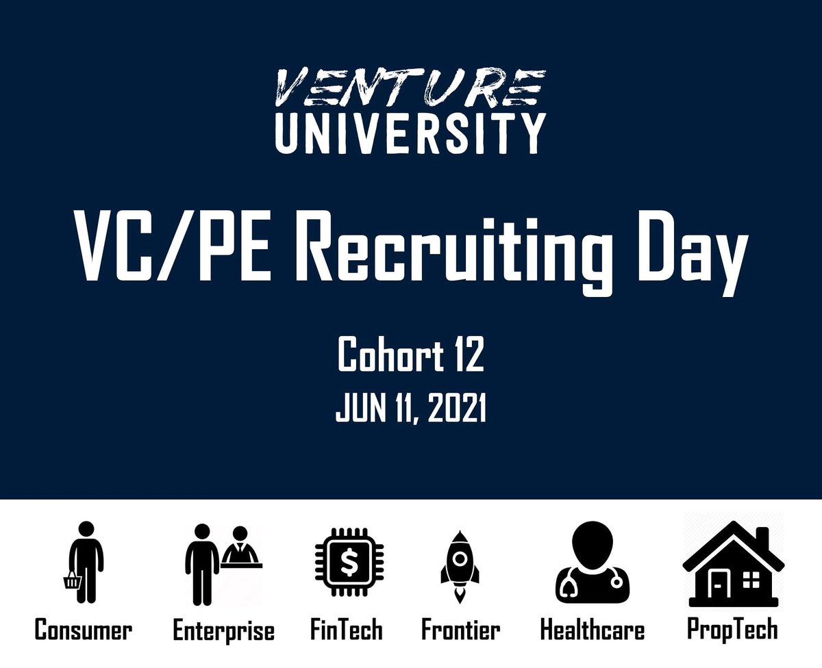 Is Your Investment Team Hiring Interns, Analysts, Associates, Principals, Partners, or Platform Managers?  Signup for the VC/PE Recruiting Day on June 11th: lnkd.in/eXZEaR8.  We'll curate 3-6 top diverse candidates to interview.  Limited to ~20 hiring investment groups.