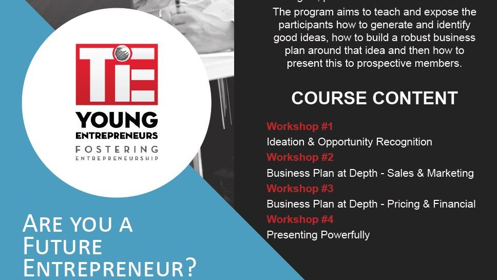 TiE Young Entrepreneurs #Program 2021 is a hands-on experiential program that allows teams to work through the process of turning a great idea into a business plan others may consider an investment opportunity.
Apply today: forms.gle/H8TF7SPFqYZtpx…
#futureleaders #entrepreneurship