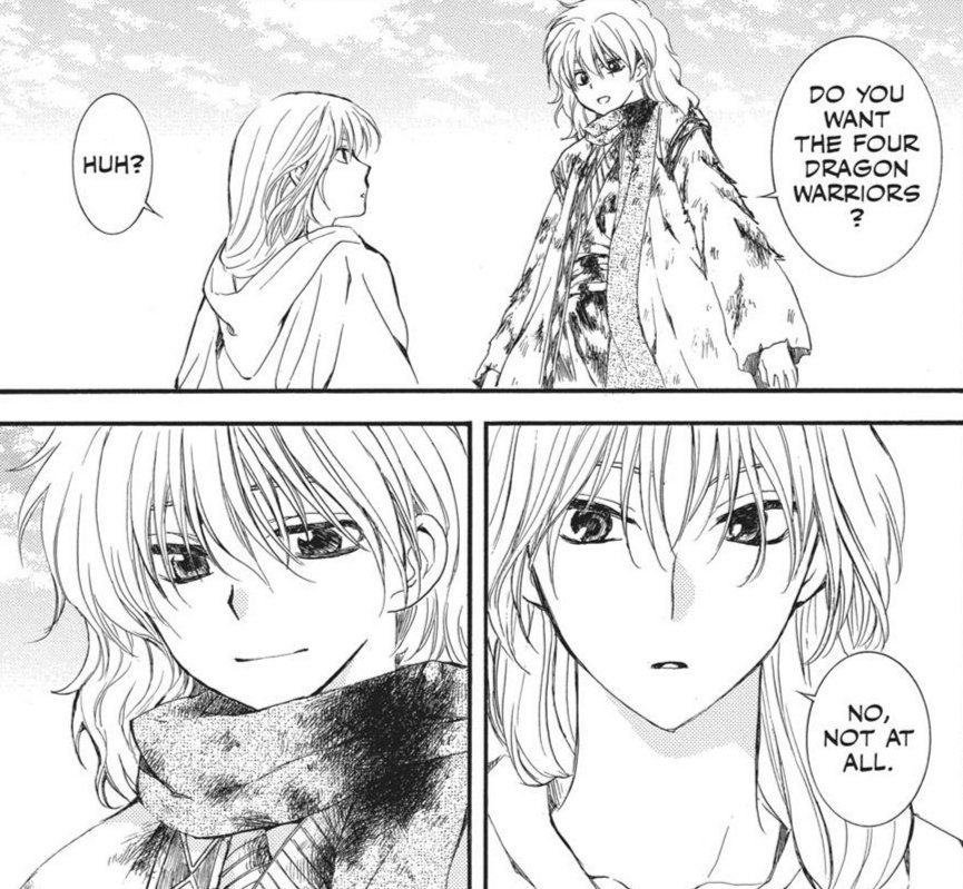 Just a normal convo between Zeno and Suwon lol
#AkatsukiNoYona
#暁のヨナ
#yonaofthedawn 