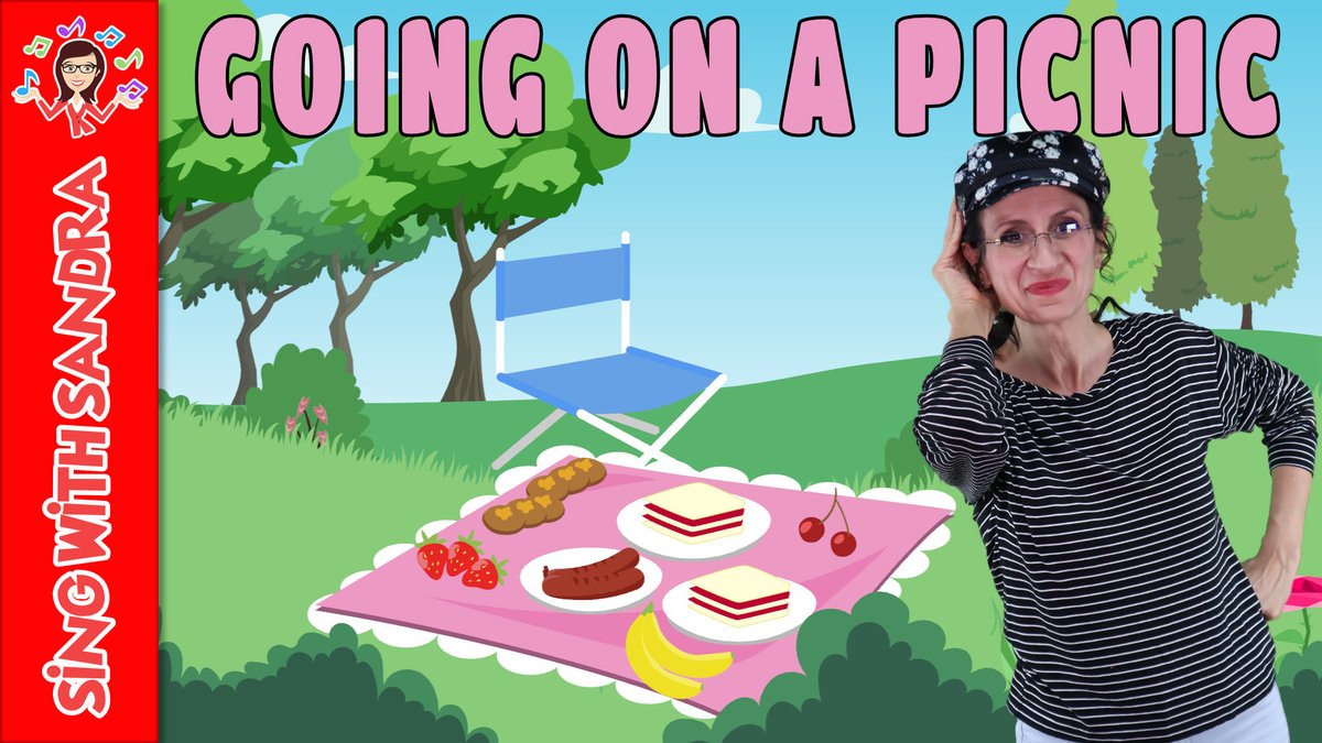 Singwith_Sandra's tweet photo. What do you usually bring with you on a picnic? Sandwiches, cookies, fruit, toys, what else? Look what Sandra brought with her on the picnic and repeat the words and the melody after her. 

https://t.co/8jmkTK1O2k

#singwithsandra #goingonapicnic #childrensongs #kidsmusic https://t.co/5gg5wYKzzD