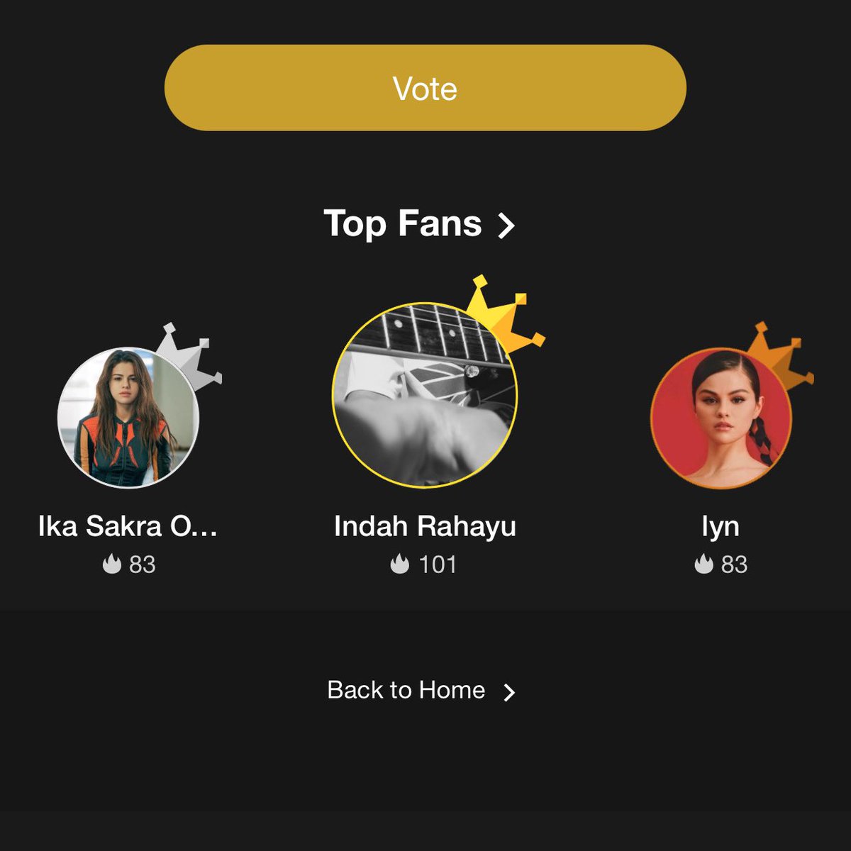 SelenatorINA's tweet photo. Good morning! Sudah vote #IceCream by BLACKPINK &amp; Selena Gomez belum di Joox Indonesia Music Awards 2021? Jangan lupa untuk upgrade ke VIP supaya kamu bisa vote sampai dengan 80x per day!

VOTE HARD, BLINKS AND SELENATORS!

https://t.co/oT4DNpmAiL https://t.co/aJFsmaYYFE