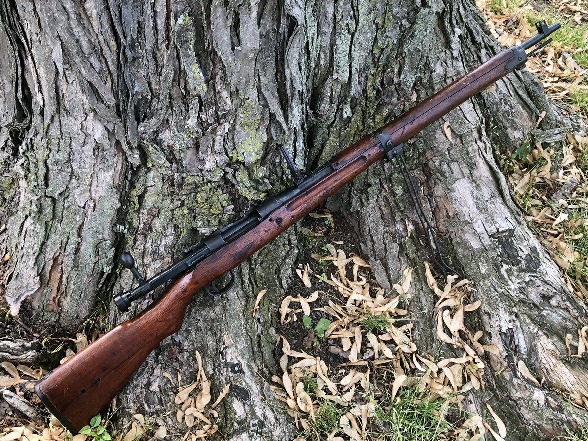 DDeagleton's tweet image. Easier to find a Skyline than ammo. #type99 #type99arisaka #arisaka #77japanese #77jap #77x58mm #boltaction #surplusrifle #worldwar2
