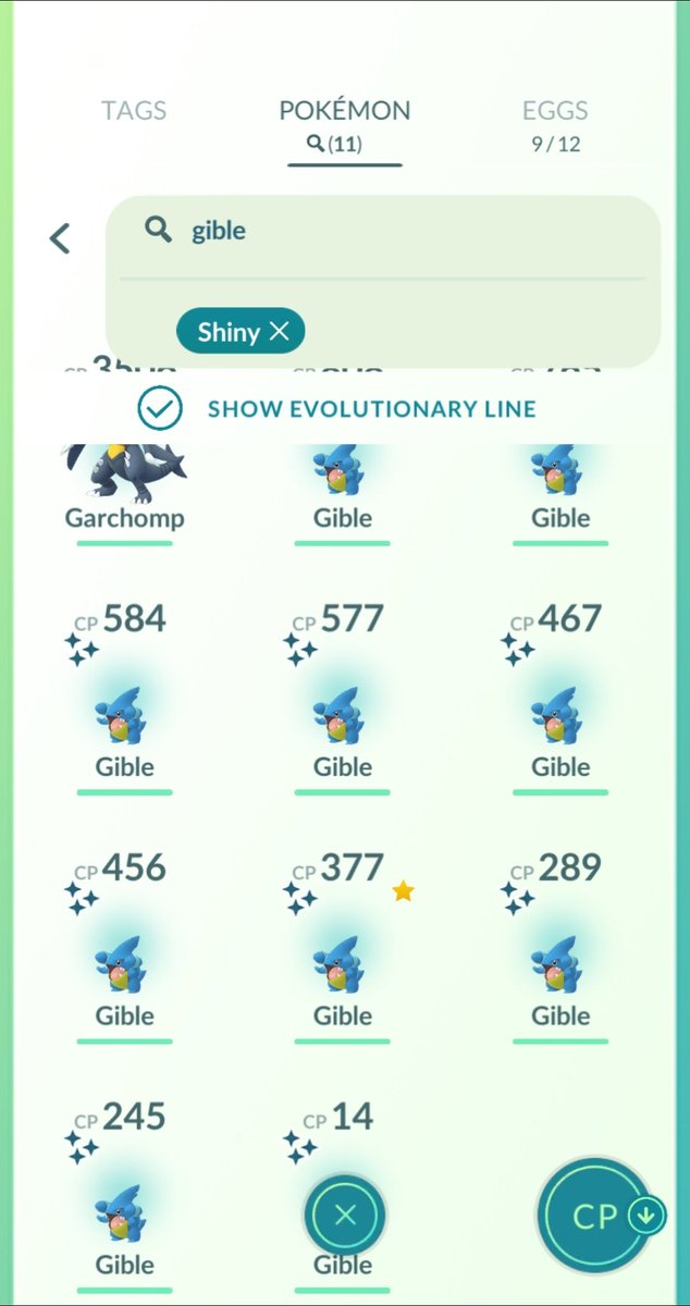 Pallet_U's tweet photo. Not too shabby for community day! https://t.co/SslB4ES3VW