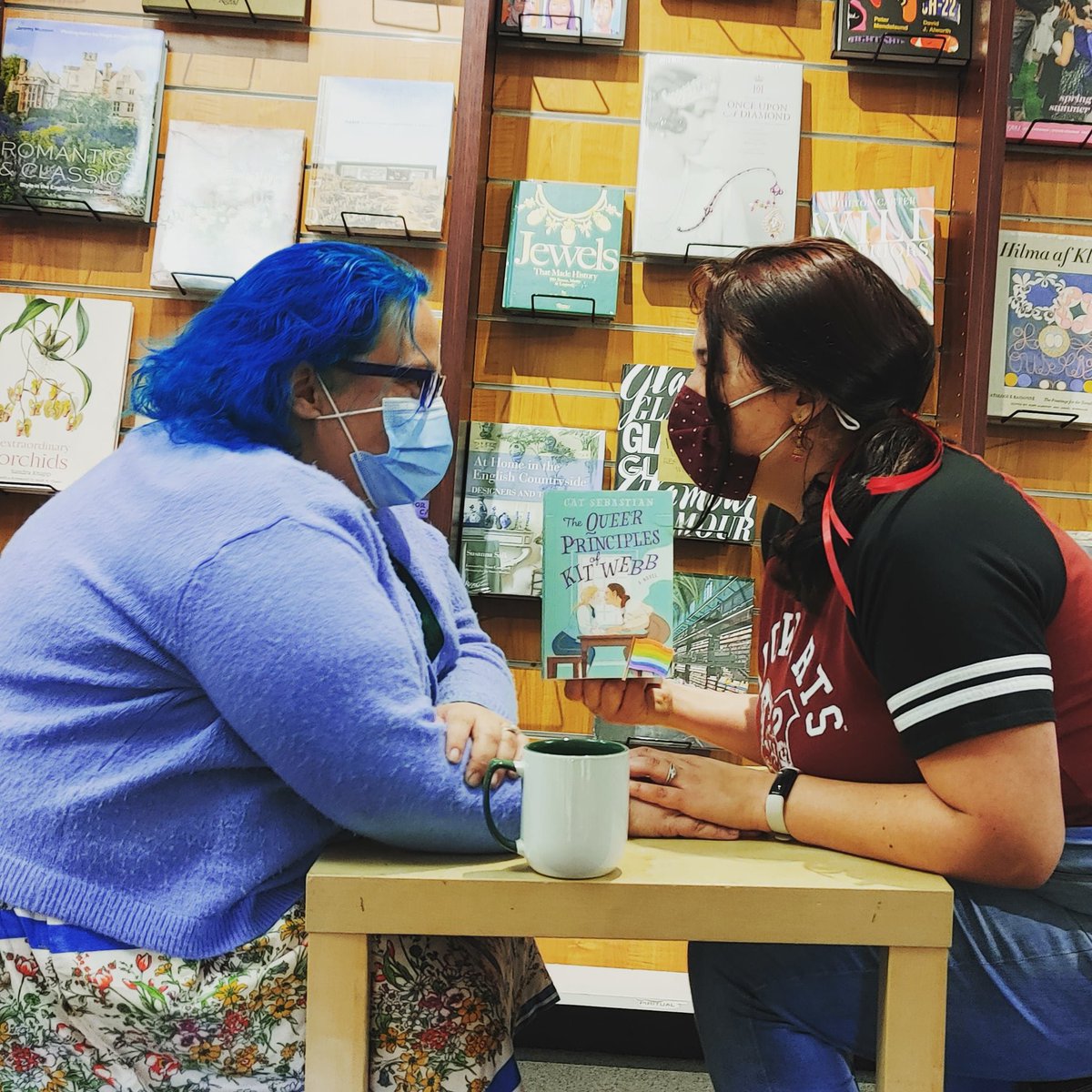 BooksIncStores's tweet photo. Happy Saucy Sunday!
We loved "The Queer Principles of Kit Webb" so much, that we had to recreate a cover (on a budget ๐)
Thank you @CatSWrites for the amazing book!
Get your copy on June 8th!
#BooksIncLaurel #SaucySunday #PrideMonth #CatSebastian #TheQueerPrinciplesOfKitWebb https://t.co/navwLF5EpU