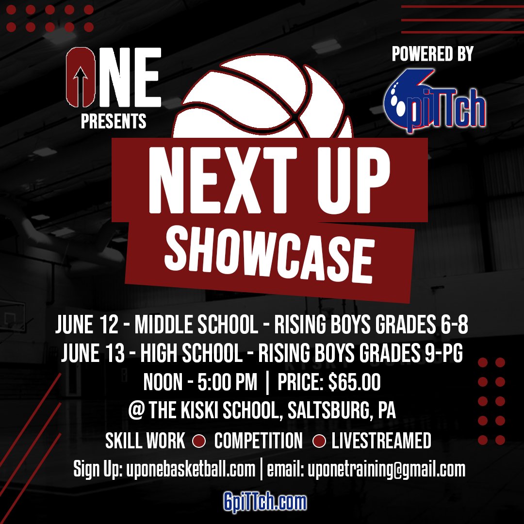 CoachWills2133's tweet photo. Officially 1 week away from the @up1bball Next Up Boys High School Showcase. If you don't have a tournament, come get on the court with student-athletes Western PA, Ohio and WV. 

Don't miss out. You must sign up to reserve your spot. Visit https://t.co/DdKaxEady5 https://t.co/qpYQt46rc2