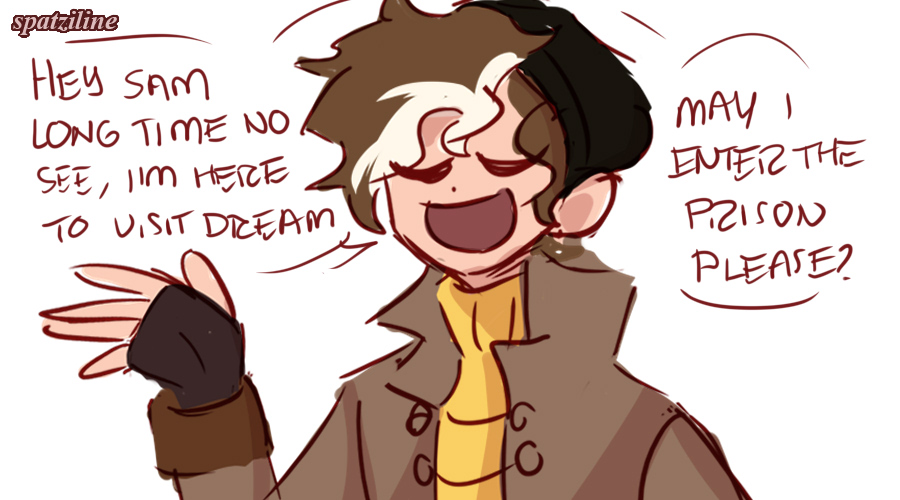 How dare you say no to The c!Wilbur Soot #dreamsmpfanart #wilbursootfanart #awesamdudefanart #tommyinnitfanart