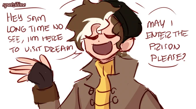 How dare you say no to The c!Wilbur Soot #dreamsmpfanart #wilbursootfanart #awesamdudefanart #tommyinnitfanart 
