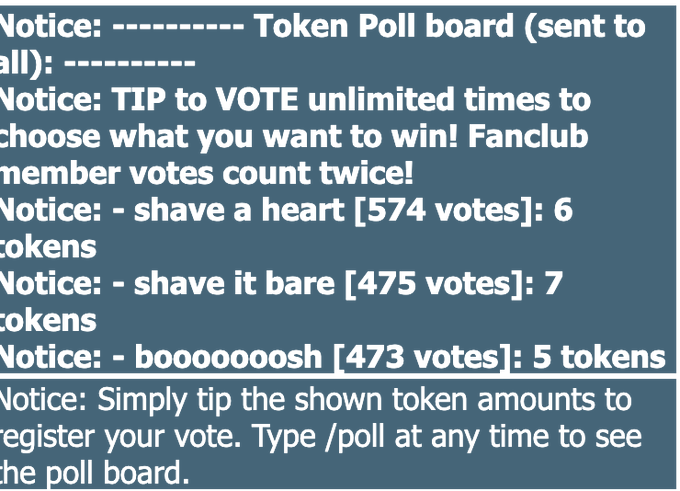 Poll update! heart shape, bare, or boooooosh!   offline tip votes count three times! https://t.co/qd<a href="/tag/mvsales"class="tags"><span>#mvsales</span></a>
