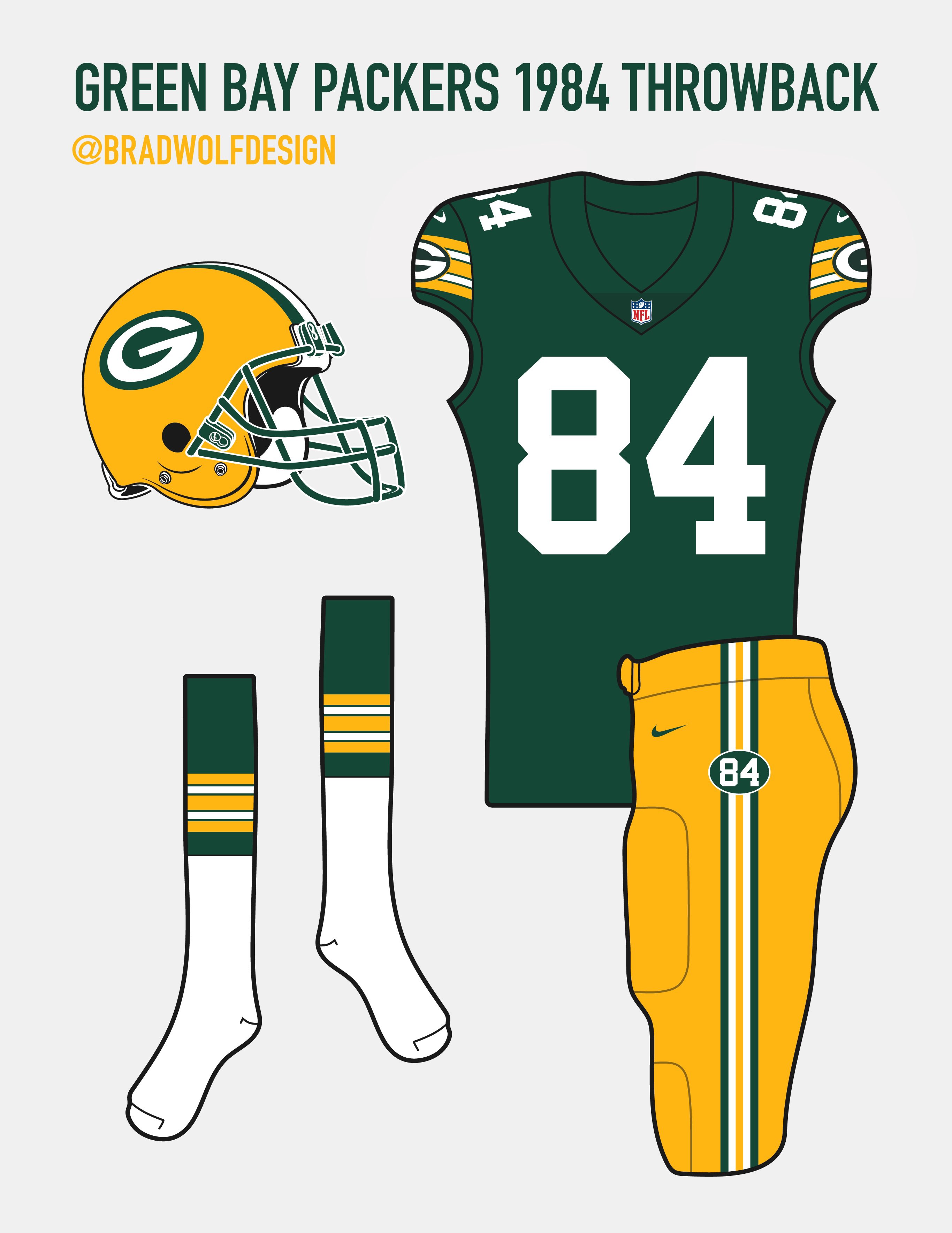 Brad Wolf on X: The Green Bay Packers recently announced that they will  introduce a new throwback uniform for the upcoming season. Which uniform  would you like to see them wear? (Poll