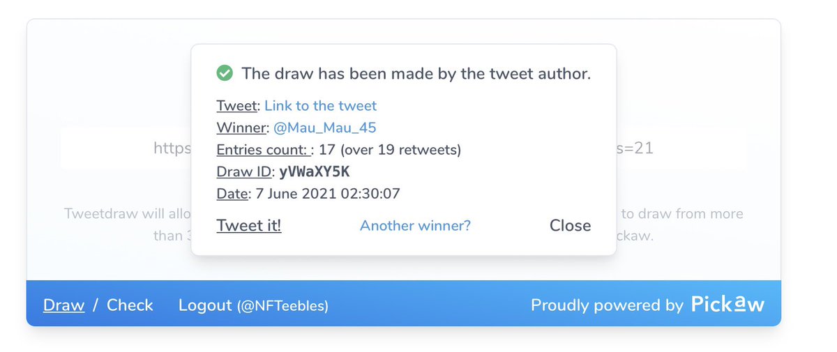 NFTeebles tweet media