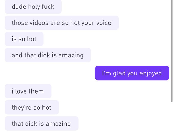 I love these comments. Literally makes my cock grow https://t.co/Rkv4W0ooCf