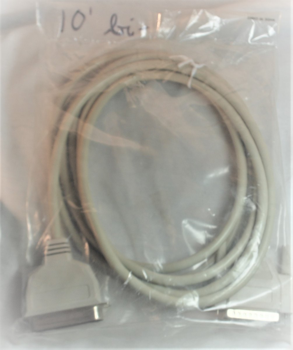 Câble imprimante parallèle bidirectionnel DB25M-CN36M Centronic 10’ pieds
(Bi-directional parallel printer cable DB25M-CN36M Centronic 10’ feet cord)

qualitasdistribution.com/index.php?rout…

QualitasDistribution.com depuis (since) 1994!
Membre du panier bleu! Détaillant local!