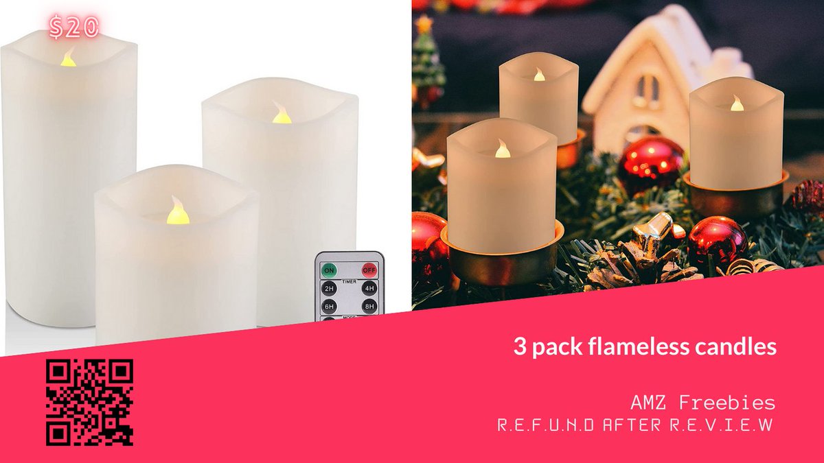 CapraUS510's tweet photo. 3 pack flameless candles FREE for USA product testers. DM for details.
#Usa #UsaTester #Freebies #products #Freehunters #Giveaway #Fashion #UsaGiveaway #Usahunters #ukhunters #Texas #LA #lakers #Florida #producttester #WeLoveYouElon #90DayFiance #404twtselfieday #Refund https://t.co/dPFBEpTGX0
