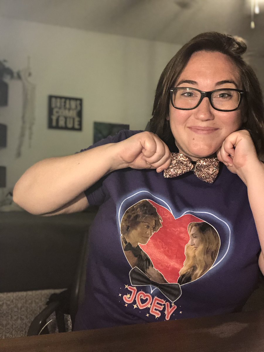 samantha_h89's tweet photo. *struggles to put on bow tie*

It’s almost time! 

Can’t wait to see some Joy Harper &amp; Zoey Taylor on my tv screen. 

@KatBarrell @KyanaTeresa @thebubblysesh @shawlinivmh @JacklynCTweets @hallmarkchannel 

#GoodWitch #Goodies #TeamJoey #BowtieBrigade 🎀🌈✨ https://t.co/JXVTiyHURT