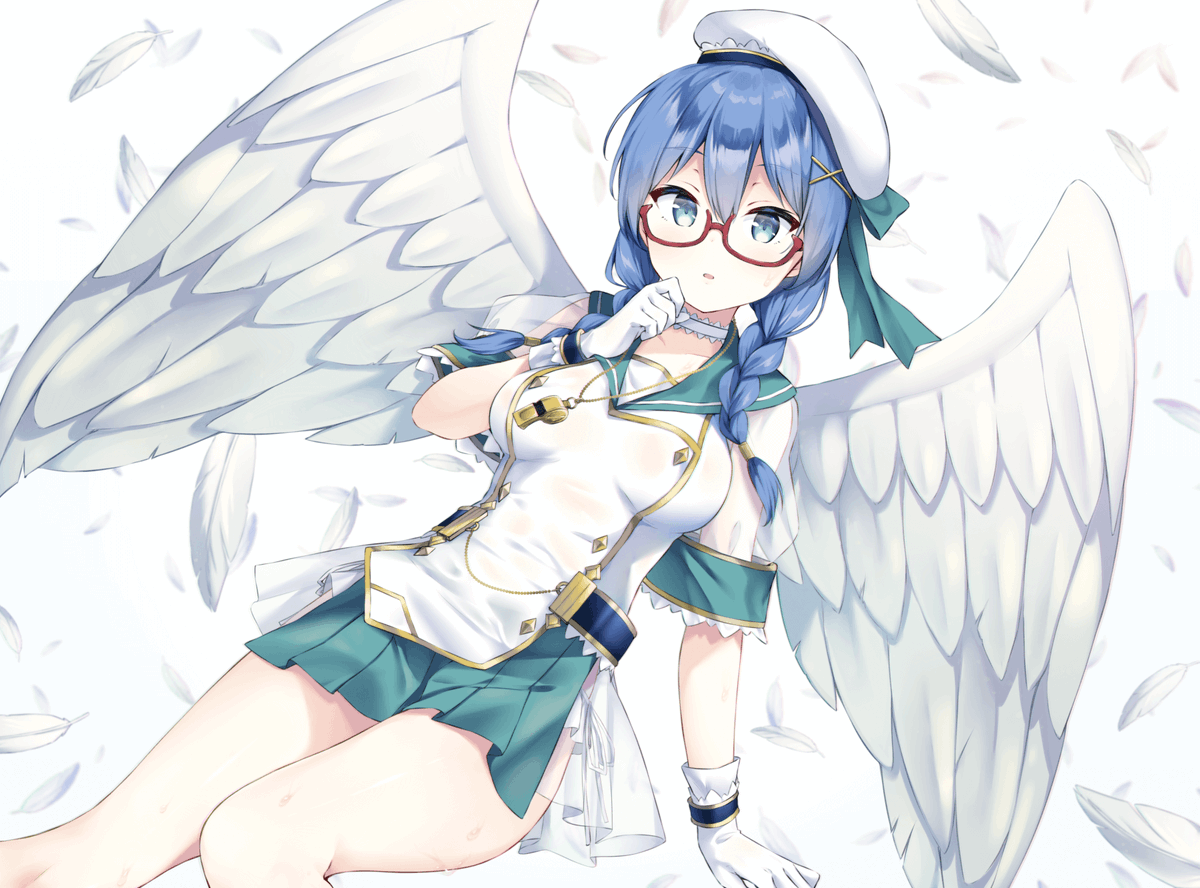 「ちょっと遅くなっちゃいましたが、リリースおめでとうございます!応援イラストにガブ」|三村ざじゃのイラスト