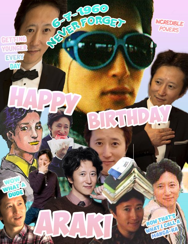 Happy Birthday Lord Hirohiko Araki! 