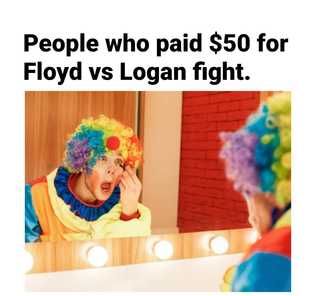 AbhiyashKohli's tweet photo. Here's the summary of the "entertaining" fight.
#FloydMayweather #FloydvsLogan #loganpaul #loganPaulVsmayweather #paulvsmayweather #MayweatherPaul #Boxing #flyod https://t.co/6lMYhSdTkr https://t.co/wcCDCeBxSG
