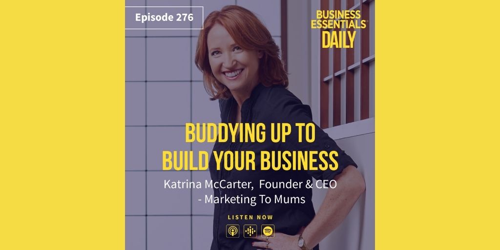 🎧 Listen to full episode bit.ly/3uWt9i9
Katrina McCarter believes that marketing partnerships are the fastest and cheapest way to grow a business – but you need to follow some rules to make it work.
<a href="/MarketingtoMums/">Katrina McCarter</a> 
#bedaily #soundcartel #podcast
