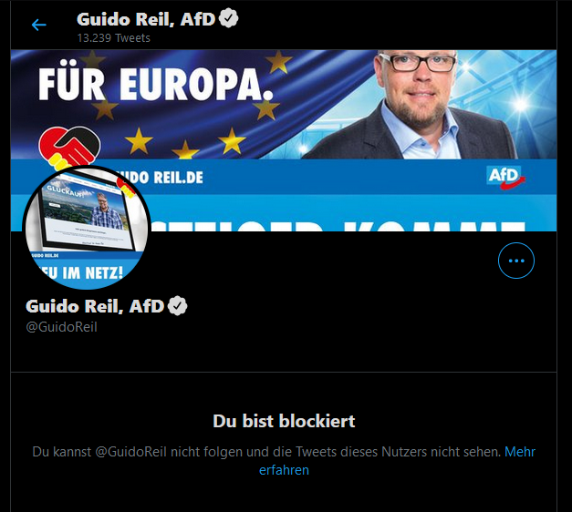EmreDem2003's tweet photo. @StBrandner Mich blockiert ihr ja auch, wenns mal wieder ungemütlich wird... Aber selber dann heulen 😂 https://t.co/XhnDj7Pl5x