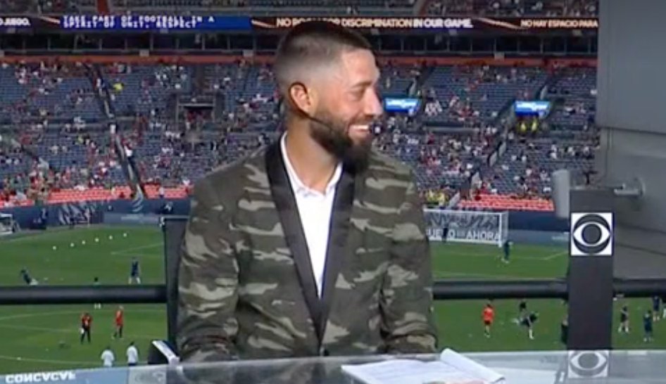 SI Soccer on X: In his second day on set, Clint Dempsey