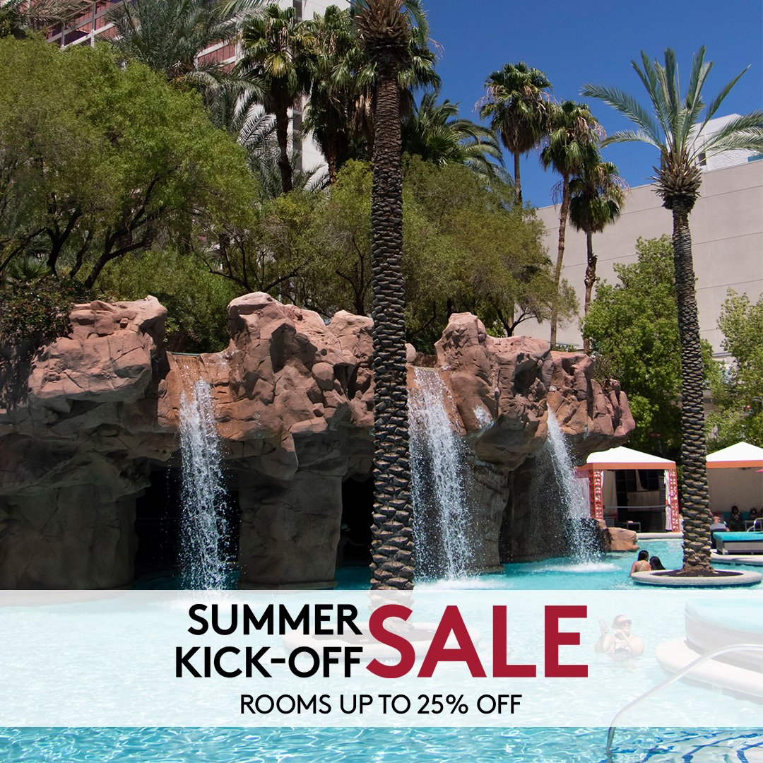 FlamingoVegas's tweet photo. It's a FAB time to save for your Summer vacay plans! Who's ready for a dip under the #GoPoolVegas waterfalls?? 💖 💦 #4EverFabulous
Start Here: https://t.co/Edm1oF5QCg https://t.co/rujKkHnBHz