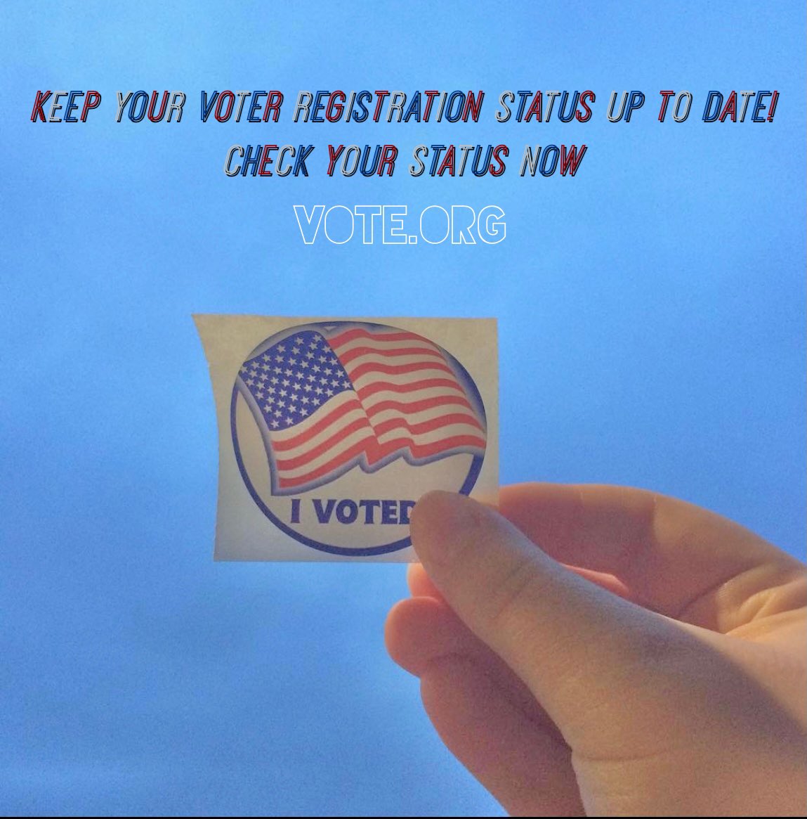 MSlearnsthings's tweet photo. Have you checked your voter registration status lately?
👇🏻
https://t.co/QEI9a4mE9a

#vote #EndTheFilibuster #politics #valenciasm21
image made with #phonto https://t.co/2WqqAvneO4