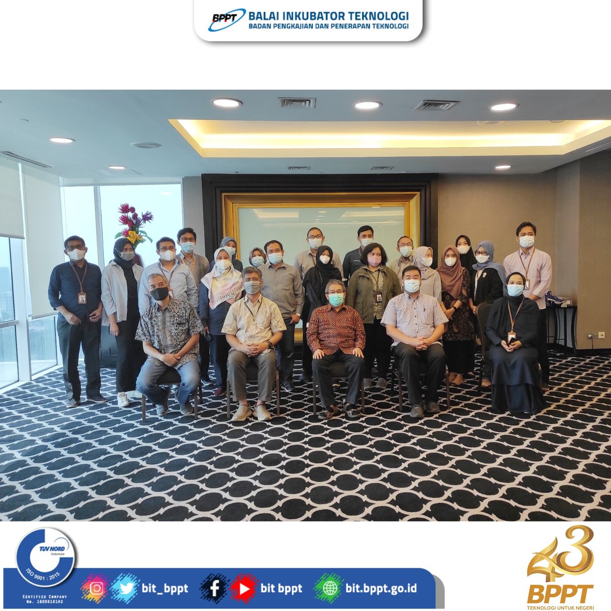 bit_bppt's tweet image. FGD Pembobotan SWOT
Jakarta, 2-3 Juni 2021

Balai Inkubator Teknologi melaksanakan kegiatan FGD Pembobotan SWOT Produk - Produk Teknologi Pendukung Kesehatan untuk Pencegahan dan Penanggulangan COVID-19 BPPT. 

#bitbppt #bppt_ri #swot #covid19