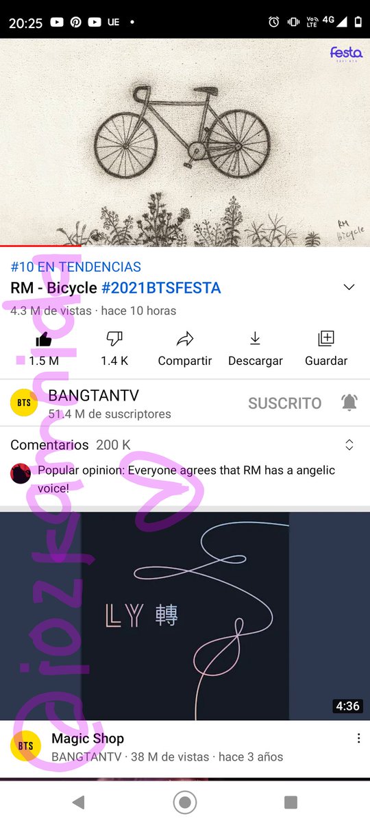 jossvalles's tweet photo. Lo guarde con mi otra cuenta pero gracias RM escuchar tu voz el día de hoy fue la cereza del pastel de mi semana. Te tqm. 

@BTS_twt https://t.co/PiOdD3lkfJ