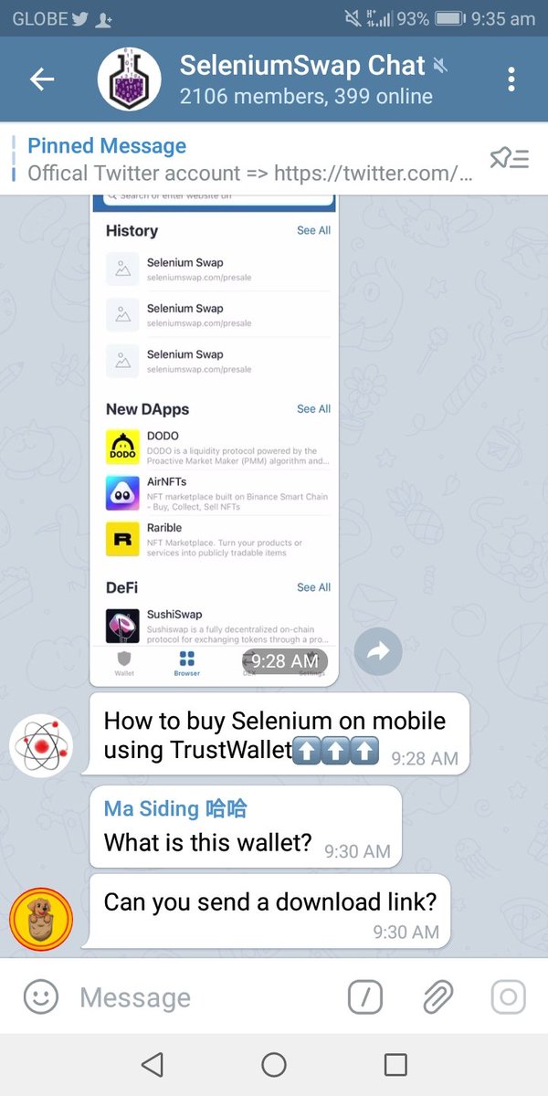 30Uban's tweet photo. @Cashbro303 @SeleniumSwapCom DONE 🙏🙏☝️☝️ https://t.co/6KjbysnDl9