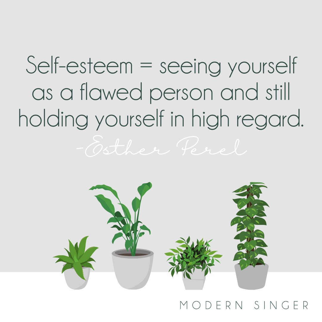 Modern_Singer's tweet image. We are all flawed, but that doesn't mean we can't be spectacular.

#modernsinger #modernsingermag #opera #operalife #operasinger #operasingerlife #singer #singerlife #selflove #selfesteem #respect #respectyourself #love #flaws #estherperel #quote #qotd