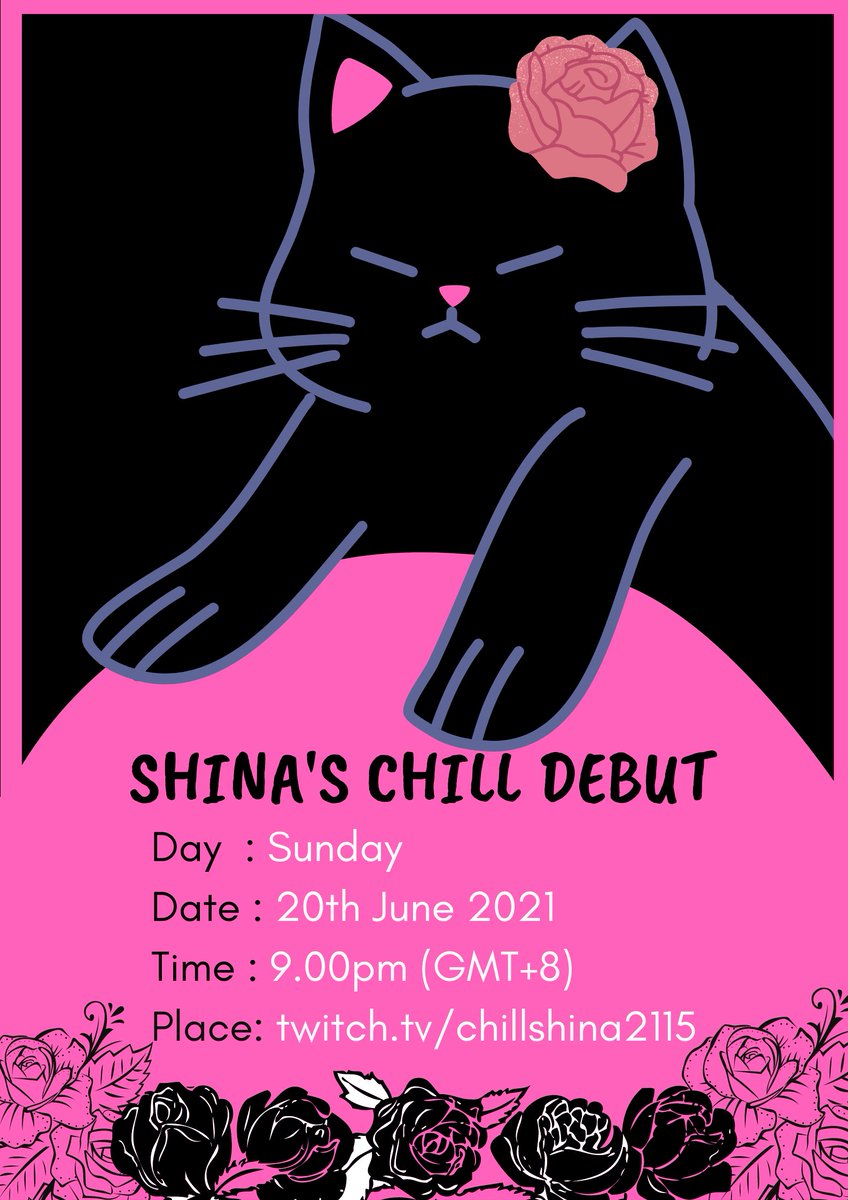 chillshina2115's tweet photo. Hewwo again ╰(*°▽°*)╯
YES the time have arrive q(≧▽≦q)
Can't wait to see you guys soon! (´▽`ʃ♡ƪ)
Twitch: https://t.co/hha6dTrLv1
.
.
.
#debut #VtuberDebut #Vtuber #Vstreamer #Live2Dstreamer #ENVtuber #MYVtuber #VTuberUprising #smallstreamers #twitchaffiliate https://t.co/RGv0tIGgH5