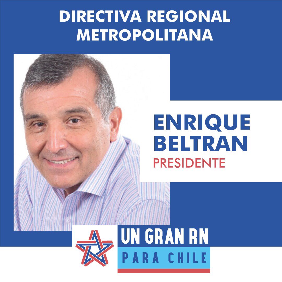 enriquebeltrann's tweet photo. Mi compromiso es estar 100% en terreno!!! 🇨🇱 #UnGranRN @RNchile https://t.co/mtFDdHwQtf