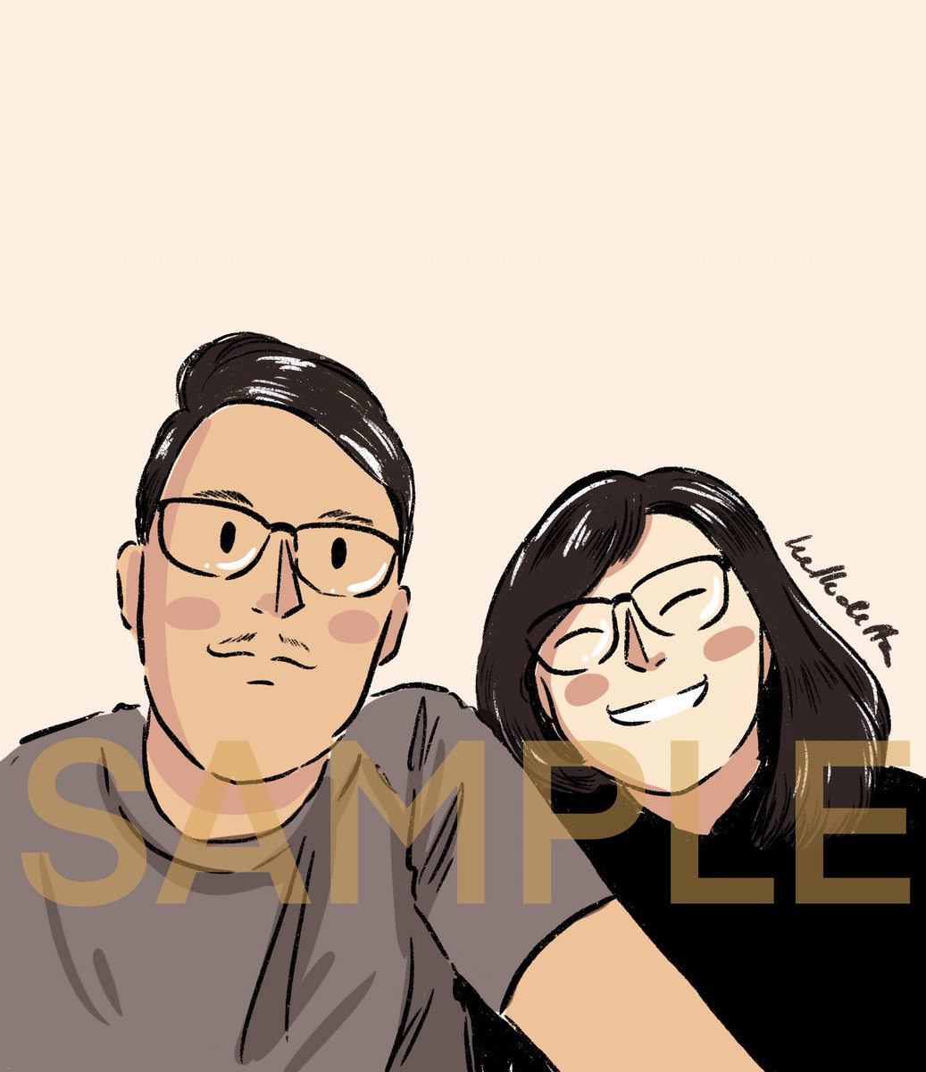 dittameliaa's tweet photo. Aku buka commission dengan style ini ya. 
Limited slot.

Harganya 100k/wajah.

Pemesanan lewat email ke helloditta@gmail.com 

Dengan subject COMMISSION JUNE 1 ☺️ hanya sampai tgl 12 Juni yaa https://t.co/rjIYKBvJVC