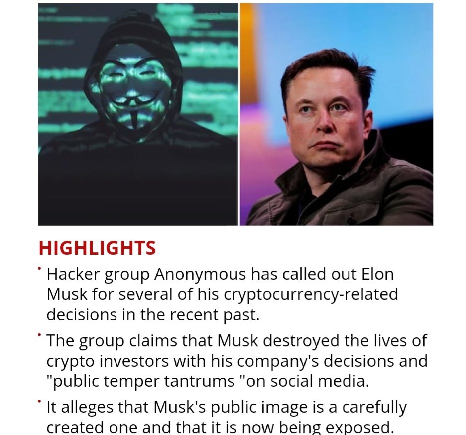 adarshh_thakur's tweet photo. Elon in big trouble ? @elonmusk @cz_binance #Anonymous_hacker https://t.co/xRzMj2mzl3
