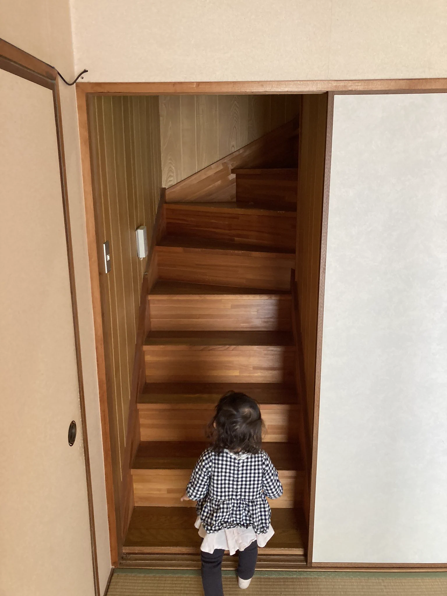 まるでジブリのよう。マンション買ってリノベしようとして押し入れをあけたら「謎の階段」があった。