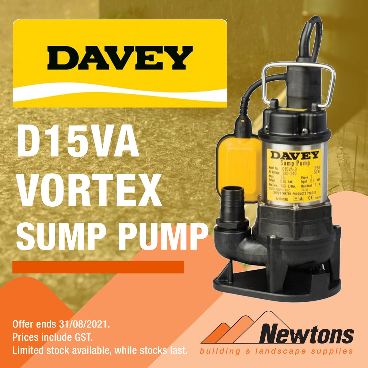 NewtonsBLS's tweet image. The rain is coming this week, but so are the savings at Newtons! 🌧☔️

Check out our deals and specials on all things water, including Rainwater Tanks, Sump Pumps and Stormwater Drainage.

newtonsbuilding.com.au/specials/ #NewtonsBLS #winterwarmers