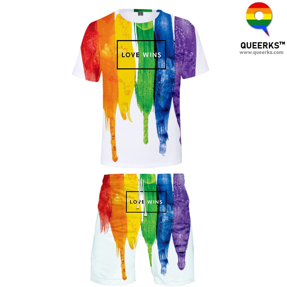 queerks_shop's tweet photo. 🌈LGBT Pride Printed 2-Piece Outfit Set (Shirt &amp; Shorts)🌈
🔥 Sale Price: $59.99 🔥 
✈️FREE SHIPPING Worldwide ✈️
🛒Order Here => https://t.co/d42VwDs6Se
💰 We accept Paypal and credit cards.
#queerks #lgbt #lgbtpride #lgbtq #lgbtqia #gaypride #rainbowpride https://t.co/ZE7xGW6med