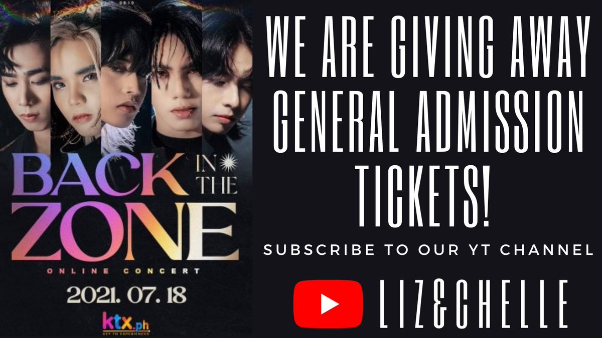 MECHANICS:
 1.  Subscribe to our YouTube Account 
youtube.com/channel/UCdXXJ…

2.  Ask 5 of your friends to subscribe to the channel. 
3. Tell us why you really want to see and watch the concert.  

#SB19 #sb19backinthezone #SB19_KEN #SB19_JUSTIN #SB19_PABLO #SB19_STELL #SB19_JOSH