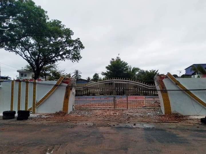 Bago's Spring Revolution (@springbago) on Twitter photo Morning Scenes of Martrys' Monuments after demolished by the Junta on June 6 night in #Karen State, #Hpa_An, #KyarInnSeikKyi, #KawKareik and #Myawady city...
How much they destroyed the Physical things, I am sure they wont be able to destroy Our Revolutionary Spirit. 
#June7Coup Morning Scenes of Martrys' Monuments after demolished by the Junta on June 6 night in #Karen State, #Hpa_An, #KyarInnSeikKyi, #KawKareik and #Myawady city...
How much they destroyed the Physical things, I am sure they wont be able to destroy Our Revolutionary Spirit. 
#June7Coup