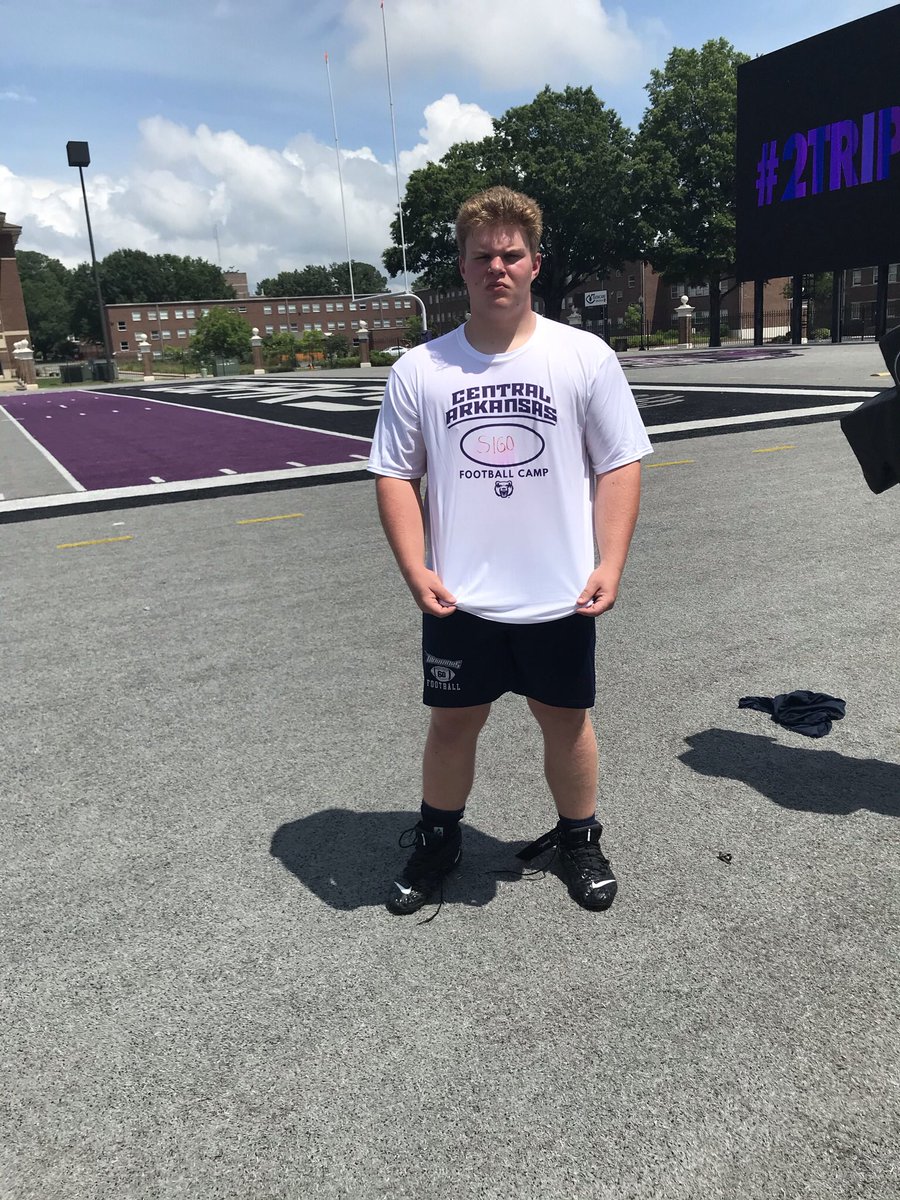 George Garner (@georgegarner60) on Twitter photo Had a great time today attending the UCA Mega Camp! Had a chance to learn and work against great competition. <a href="/NathanBrownUCA/">Nathan Brown</a> <a href="/UCA_Football/">𝗨𝗖𝗔 𝗕𝗘𝗔𝗥𝗦 𝗙𝗢𝗢𝗧𝗕𝗔𝗟𝗟</a> <a href="/Coach_TDavis/">Tony Davis - UCA</a> <a href="/PaulSimmonsHU/">Paul Simmons</a> <a href="/EricCohu/">Eric Cohu</a> Had a great time today attending the UCA Mega Camp! Had a chance to learn and work against great competition. <a href="/NathanBrownUCA/">Nathan Brown</a> <a href="/UCA_Football/">𝗨𝗖𝗔 𝗕𝗘𝗔𝗥𝗦 𝗙𝗢𝗢𝗧𝗕𝗔𝗟𝗟</a> <a href="/Coach_TDavis/">Tony Davis - UCA</a> <a href="/PaulSimmonsHU/">Paul Simmons</a> <a href="/EricCohu/">Eric Cohu</a>