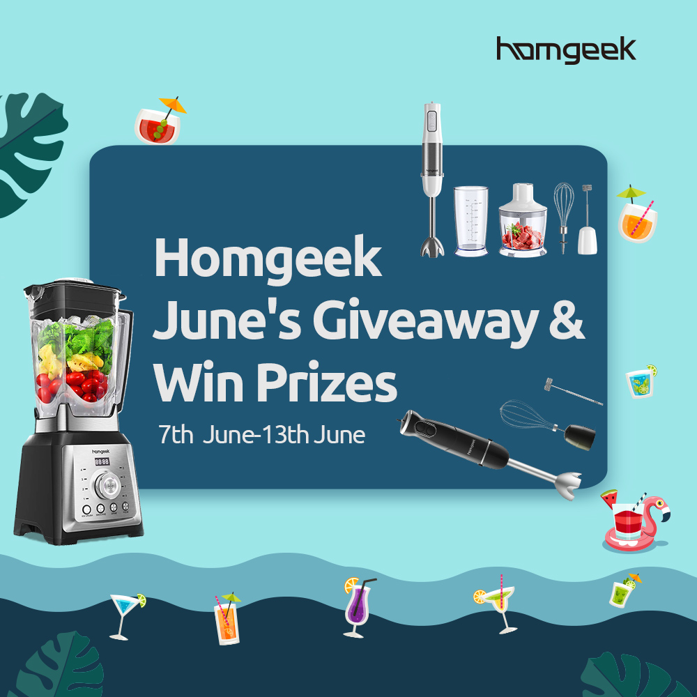 Homgeek's tweet photo. 🥰🥰🥰Hi,Homgeek fans!
Homgeek June's Contest is coming! 💪💪💪It will begin on June 7th （Pacific Time）!
Six Homgeek Prizes of June's Giveaway are given to support this Contest! Head Over Here👉👉👉https://t.co/5NfLq4bPLZ
GOOD LUCK!👊
#competition#giveaway#homgeekgiveaway https://t.co/y5y03if3mZ