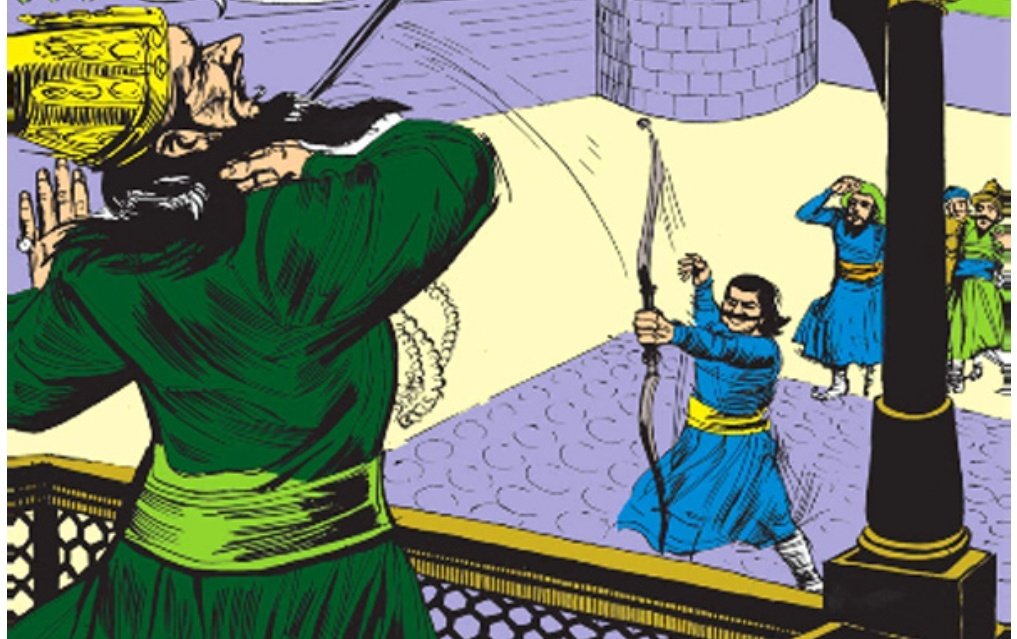 rajput_of_india's tweet photo. #RajputSamratPrithvirajChauhan

Prithviraj killed Ghori in an archery competition with the help of his friend Chand Bardai.🤗

He is believed to have killed Muhammad Ghori with "shabdabhedi baan " https://t.co/SrcYoDbeuh