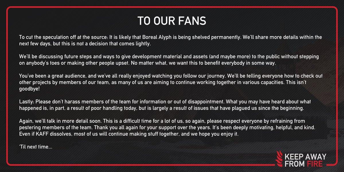 Keep Away From Fire tweet media