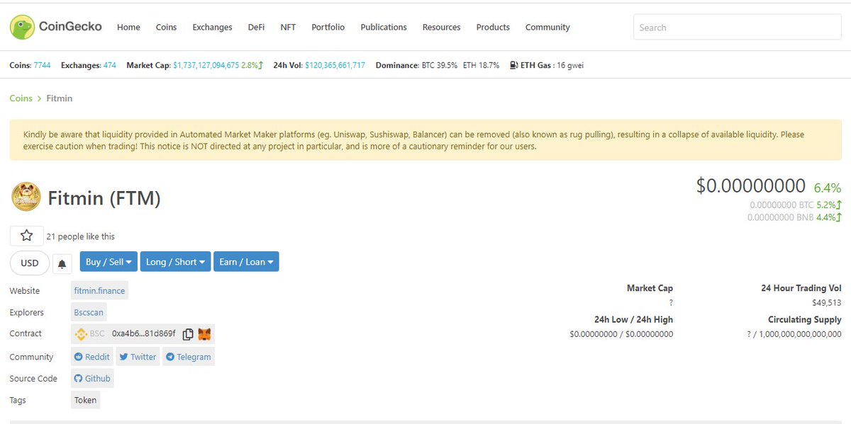 FITMIN.finance tweet media