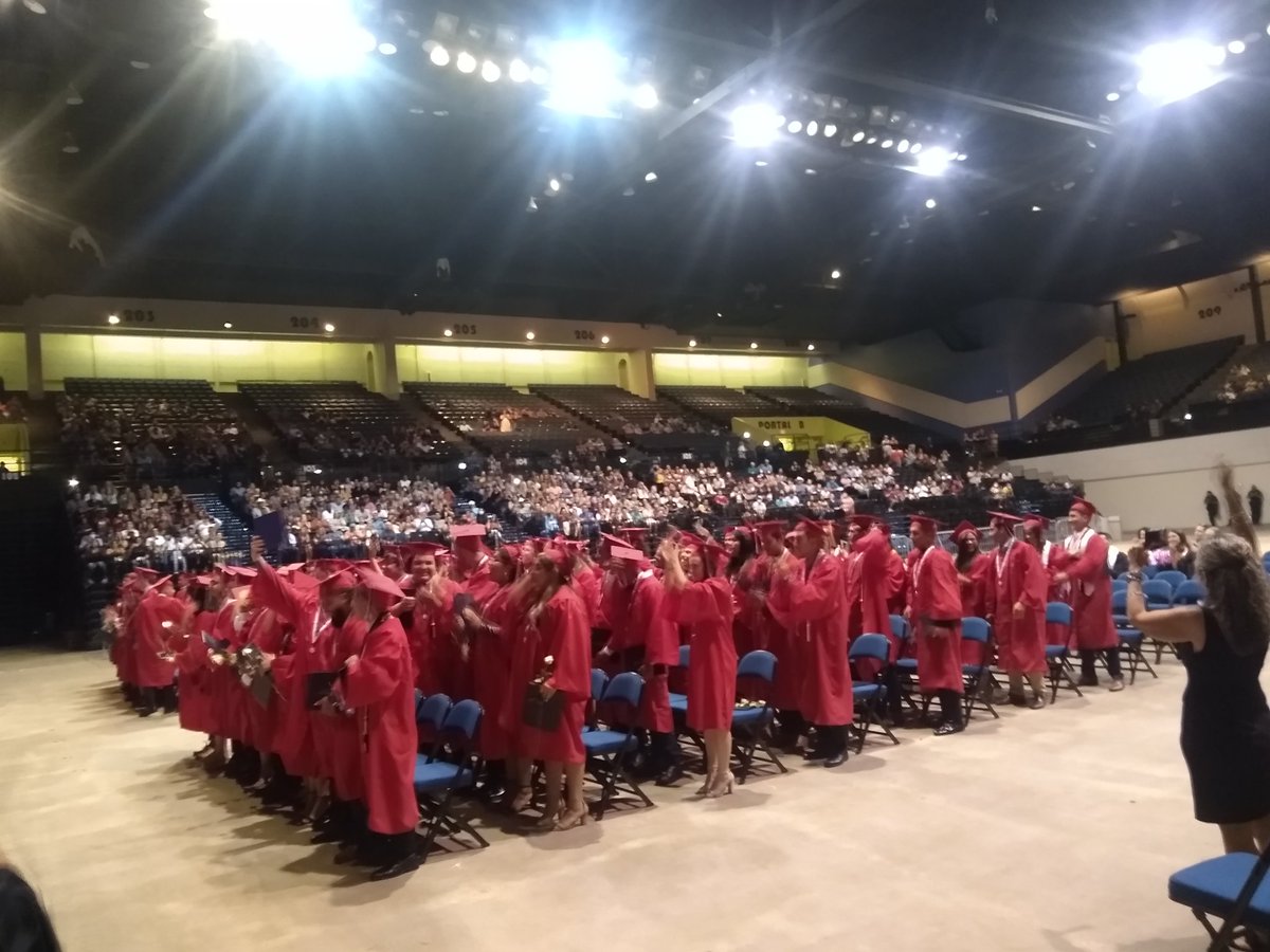 And just like that the Class of 2021 has graduated 🎓 Wishing all of you the best on your next steps. Adventure awaits, and remember we always have your back! Let's Go Wildcats ❤️🤍💙 #OnceaWildcatAlwaysaWildcat <a href="/TMHSWildcats/">Taylor Middle-High</a>