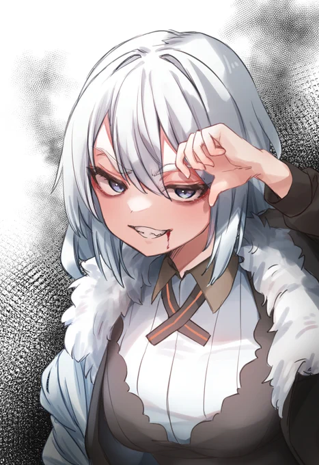今日は悪い顔を描く日な気がした 