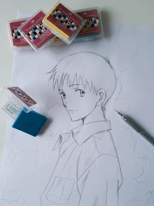 えんぴつお絵かきの必需品、ファーバーカステルの練り消しがいっぱい届いた🙌期間限定で送料無料なのもラッキーだった🙌 